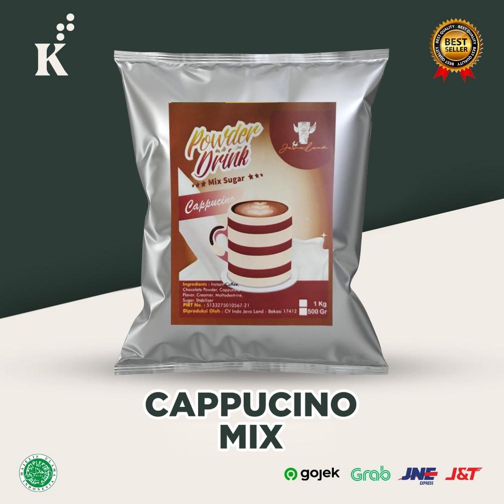 

Produk Extra Bubuk Minuman Bubble Drink Powder Rasa Cappucino Mix Sugar 1 KG Javaland The Best