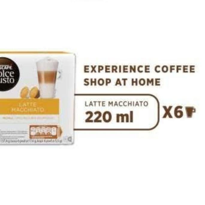 

✬ Nescafe Dolce Gusto Latte Macchiato Coffee Capsule ✥