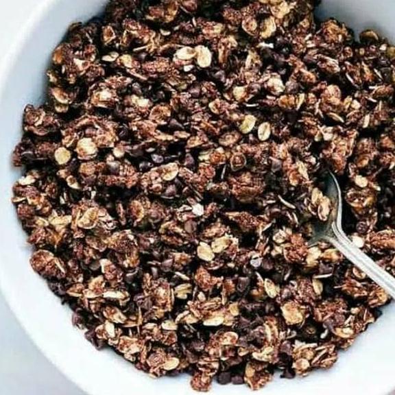 

♝ HEALTHY GRANOLA COCOA ALMOND 500 gr, CRUNCHY! ❊