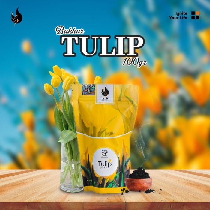 Bukhur Buhur Dupa Serbuk QODHA 100gr 100 Gram Aroma TULIP