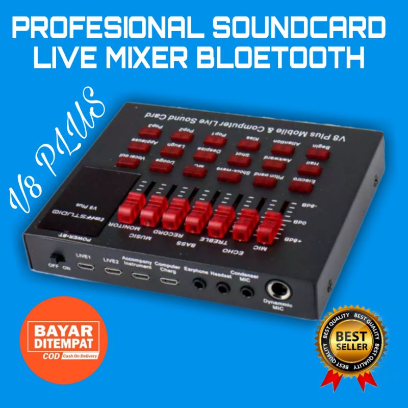 soundcard V8 plus