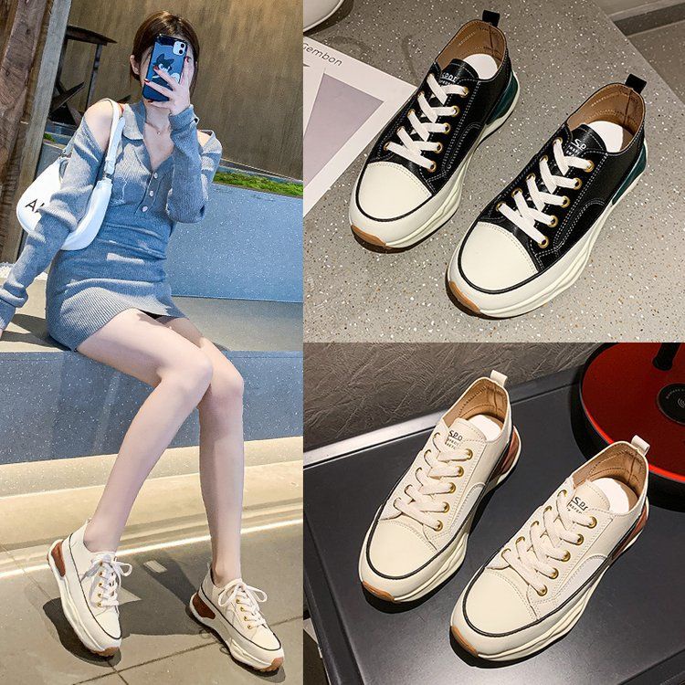 Free Box Sepatu NS G013 sepatu sneakers wanita import termurah dan terpopuler sepatu kasual wanita sneakers  kanvas