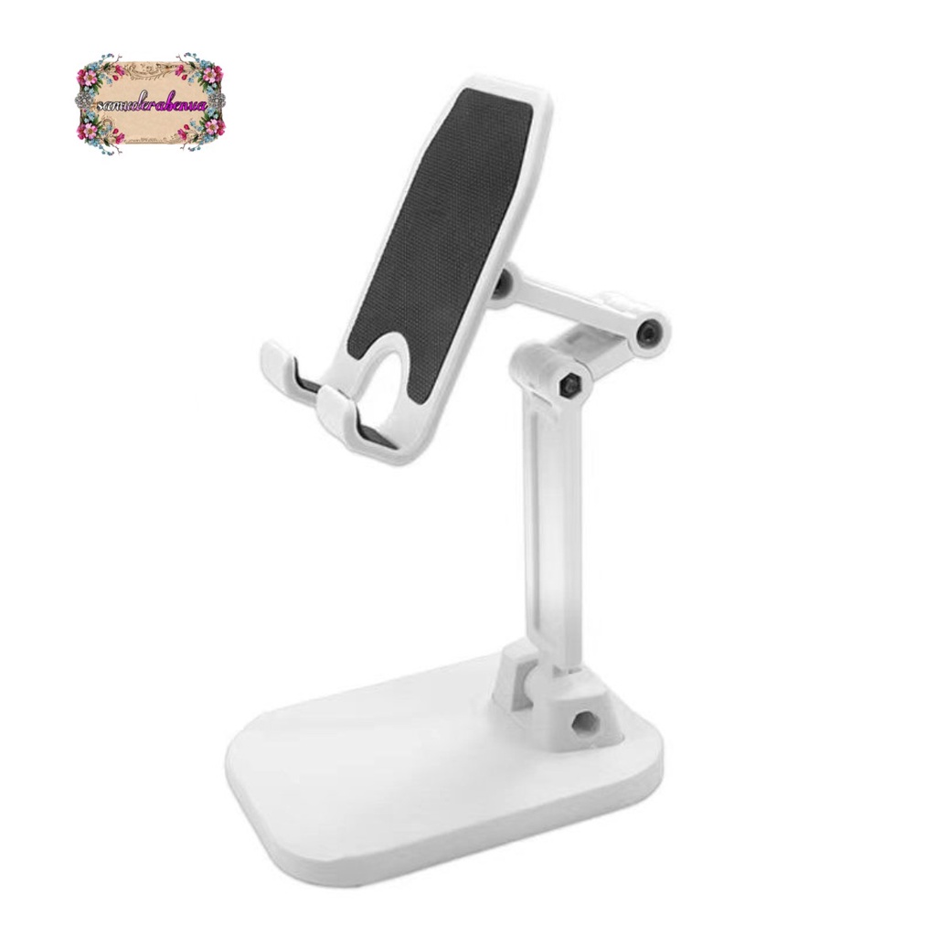 PHONE HOLDER MEJA BUAT HP STAND HP UNIVERSAL HOLDER DESKTOP PHONE HOLDER COCOK UNTUK SMARTPHONE , TAB &amp; IPAD SB4798