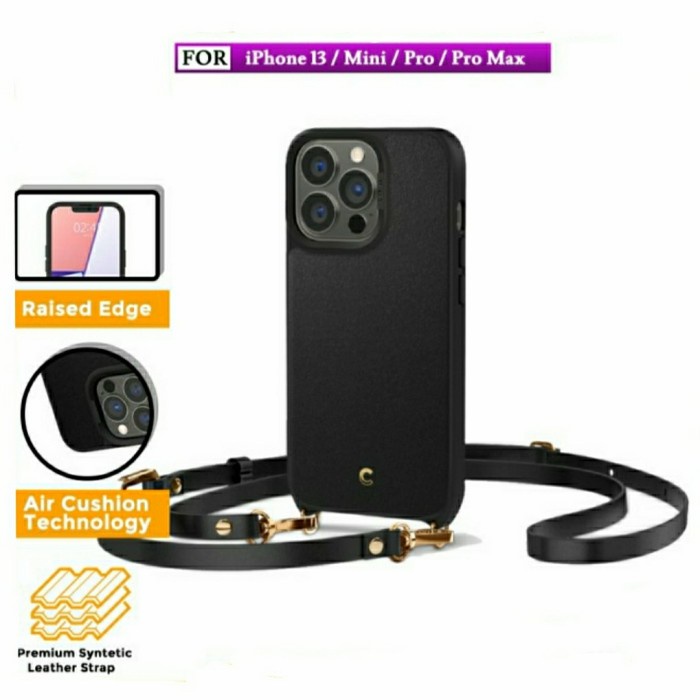 Tripod Spigen Ciel Classic Charm Case Iphone 13 Pro Max Mini + Leather Strap