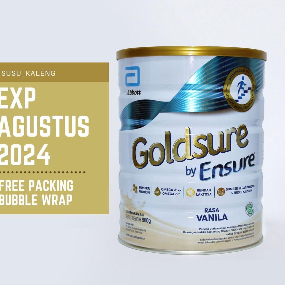 

Terlaku... Goldsure by Ensure 900 gr Rasa Vanila | Exp Agustus 2024