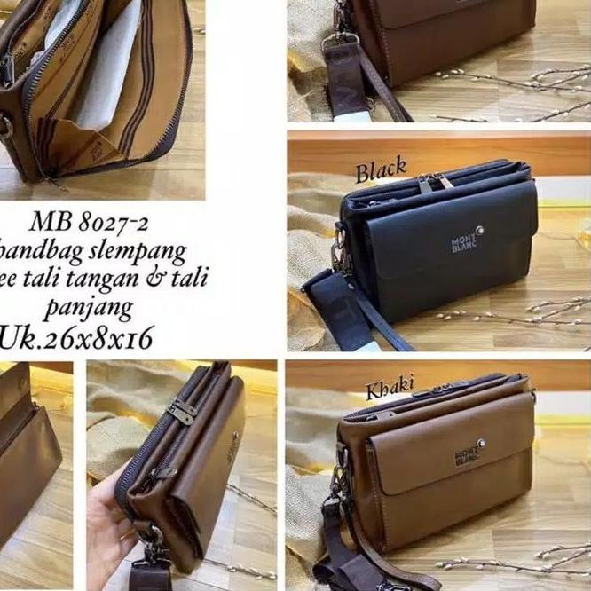 ☑ Tas Selempang Mont*Blanc 8027 Import ♖