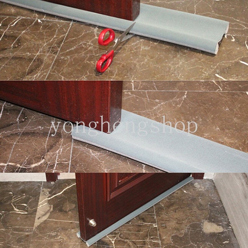 Strip Penyegel Bawah Pintu Flexible Ukuran 92cm Tahan Cuaca