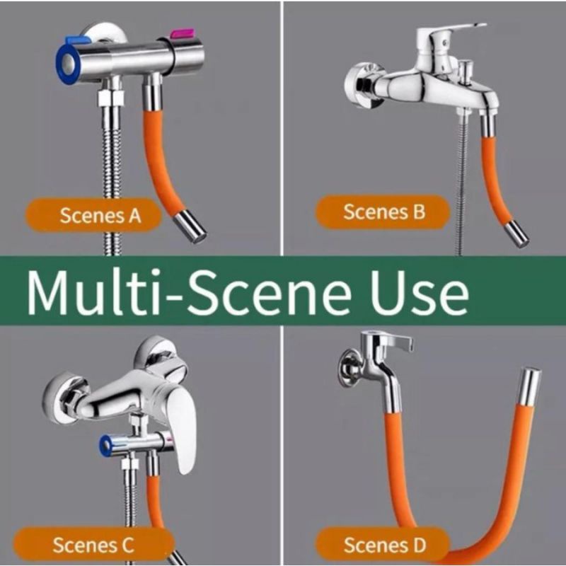 Selang Kran Air Fleksibel Putar Sambungan Kran Air