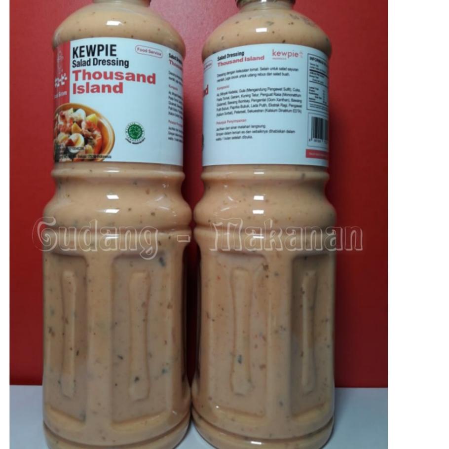 

➲ Kewpie Salad Dressing Thousand Island 1 Liter ❇
