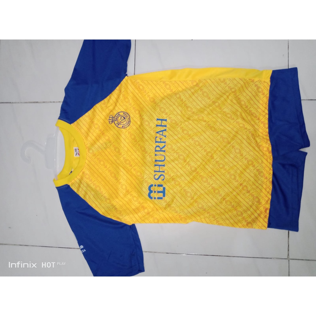 TERPOPULER  Share: Baju Kaos Anak Jersey Al Nassr  Sepak Bola Bisa Custom