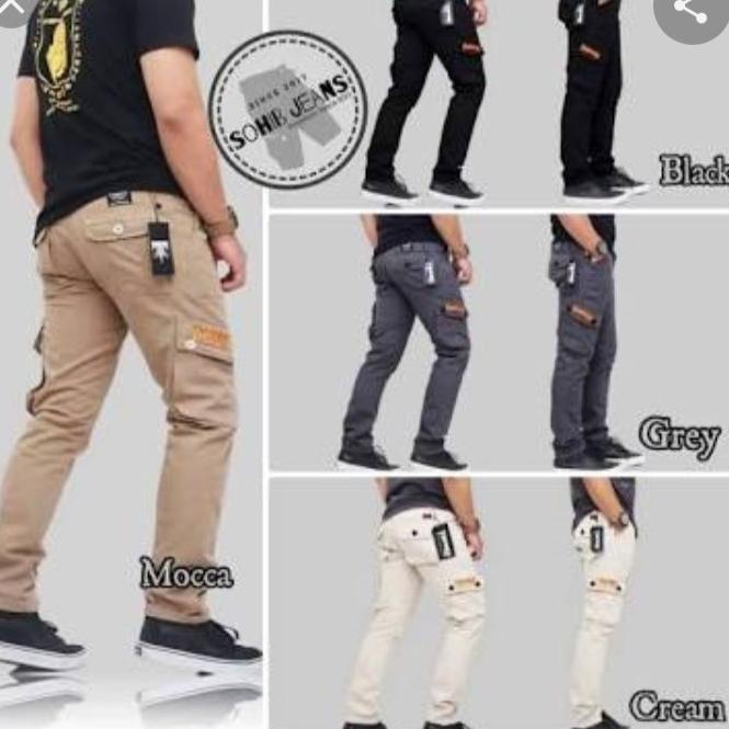 Booming CELANA CARGO PANJANG THRASER KATUN TUWILL TEBAL