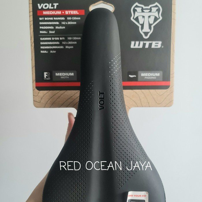Saddle Saddle Wtb Volt Medium Steel Medium Padding Sadel Tempat Duduk Sepeda