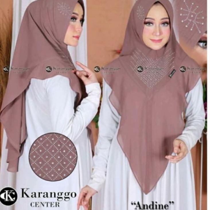 ✧ Khimar Andine ORI karanggo ceruty babydoll ❊