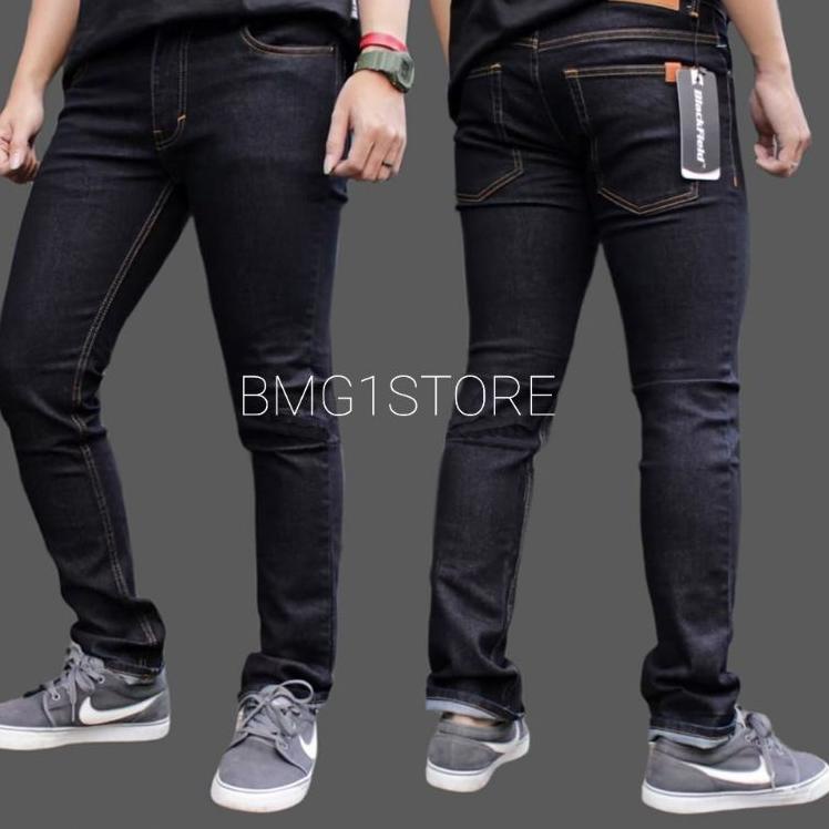 Booming CELANA JEANS JUMBO PRIA/JEANS SLIMFIT UKURAN BESAR ORINAL 27-42/CELANA BSIZE PRIA MELAR