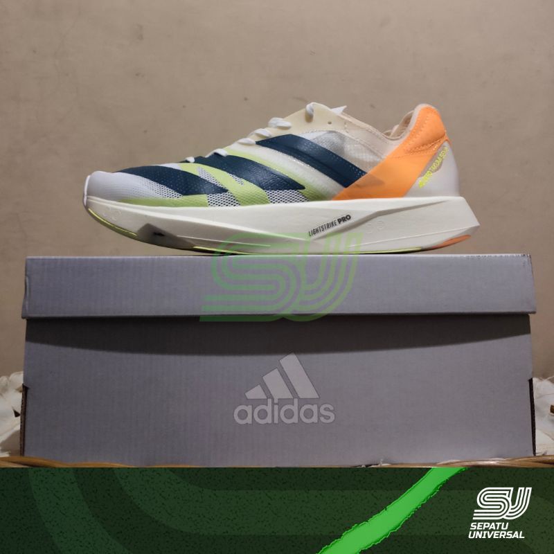 Adidas Adizero Takumi Sen 8 Cloud White/Flash Orange