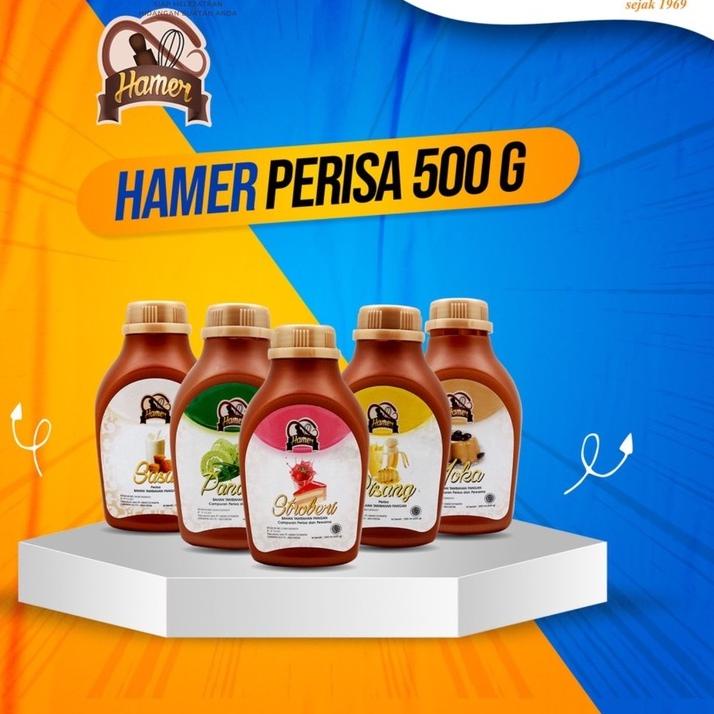 

☊ Pasta Perisa HAMER 500 gr - Bahan Bahan Makanan Pokok Kue Baking ♚