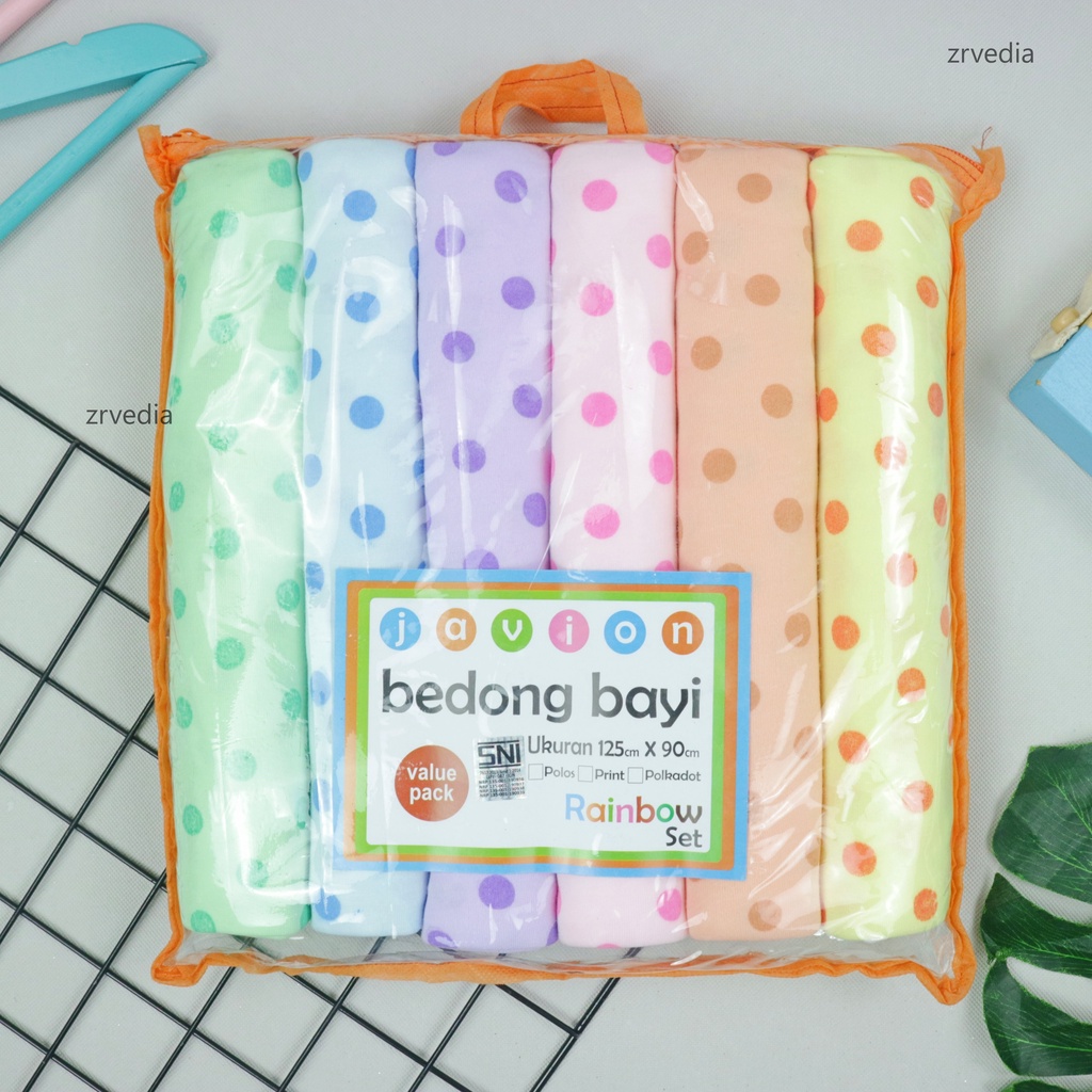 (ISI 4-6 PCS) Bedongan Baby New Born SNI -  Bedong Bayi Alas Perlengkapan Bayi Murah Selimut Kiosbalitaaprillia