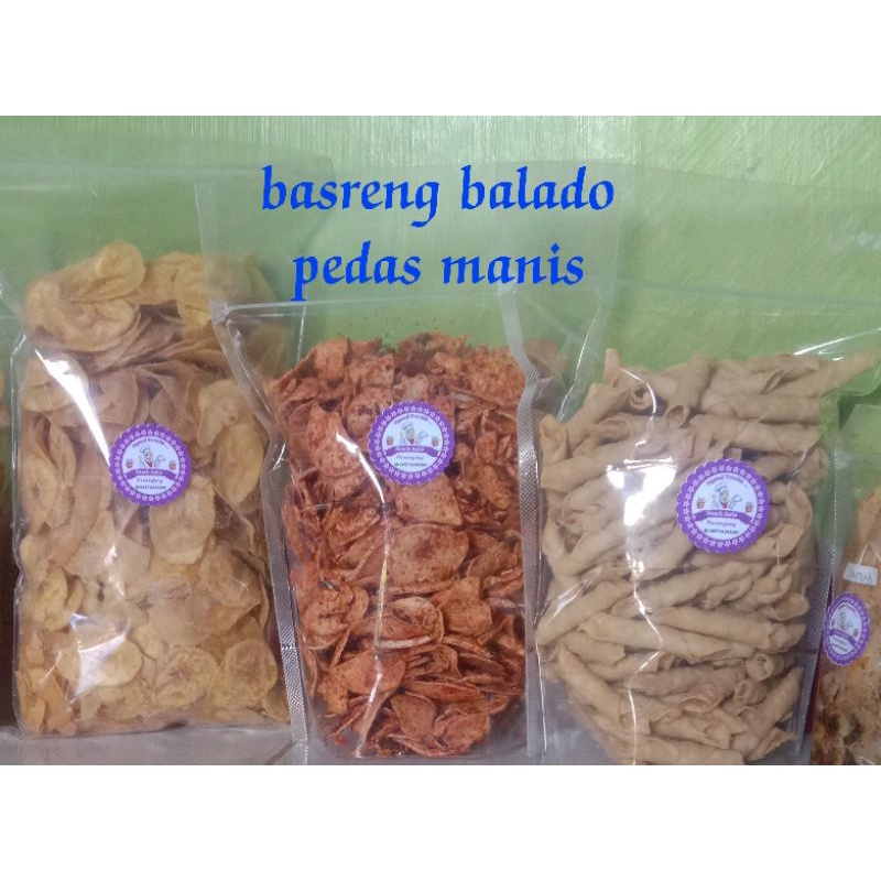 

basreng baladopedas manis isi 500 gram