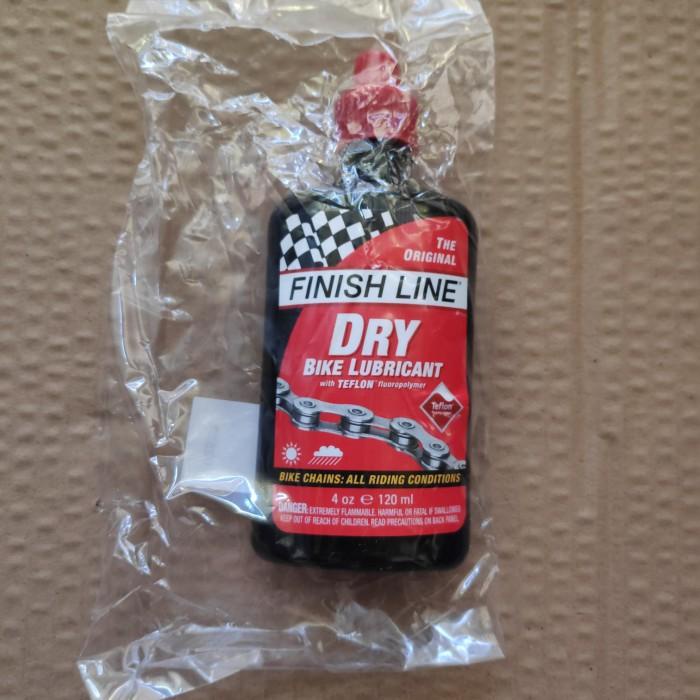 Finish Line Teflon Plus Dry Lube 120 ml. Pelumas Rantai Finish Line