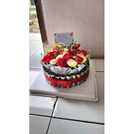 

cake uang mika/ cake uang box / cake box mika
