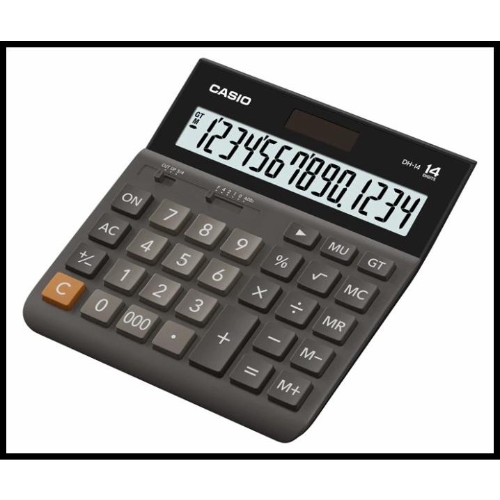 

Kalkulator Meja Casio Dh-14-Bk Office Desktop Wide H Series Calculator