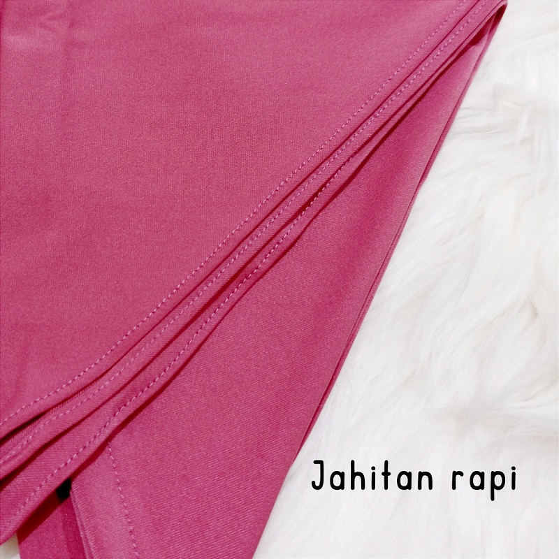 Segitiga Instan Anak Bahan Jersey Usia 4 - 8 Tahun / JILBAB INSTAN ANAK