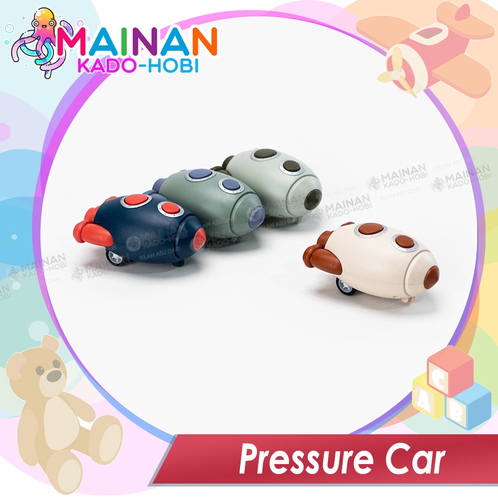 KADO KOLEKSI MAINAN EDUKASI ANAK MINIATUR PULLBACK PRESSURE CAR INERTIA