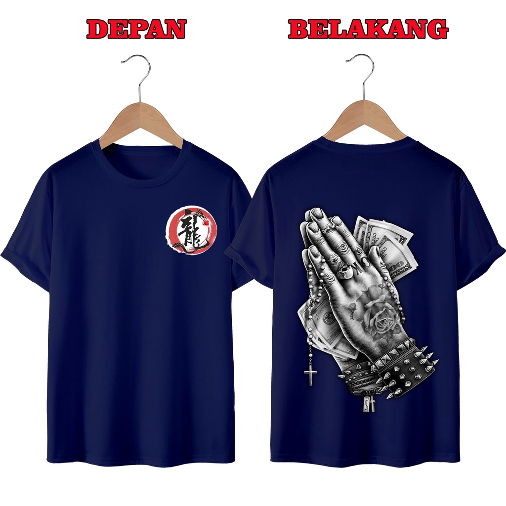 KAOS DISTRO UNISEX PRIA DAN WANITA TERBARU, KAOS JUMBO TANGAN DOLLAR