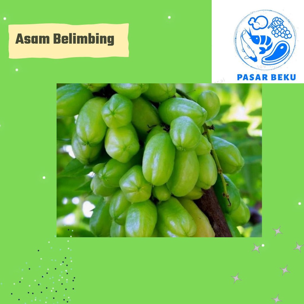 

Buah Belimbing Wuluh Berkualitas Harga Murah 250gr Pasar Beku Padang