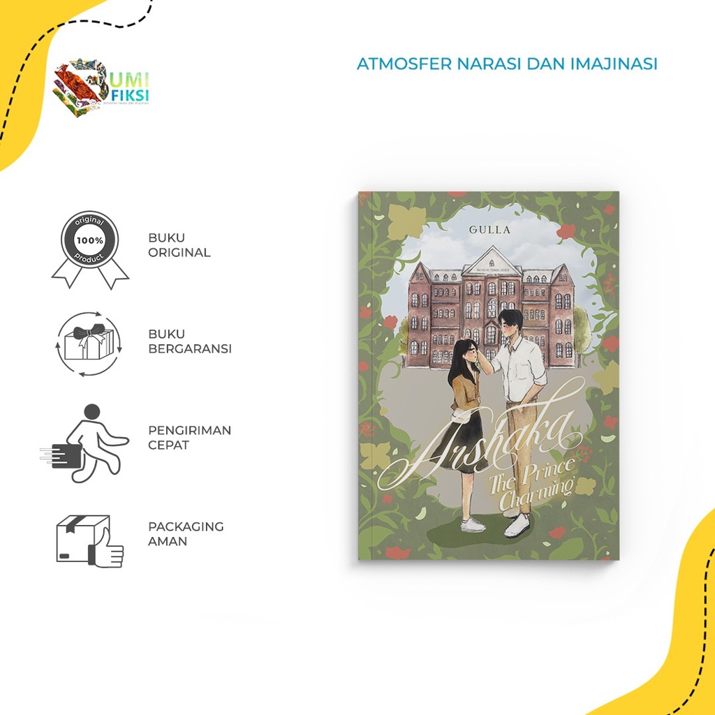 Novel Romance Comedy - Arshaka - Cerita Cinta Mahasiswa - Buku Fiksi