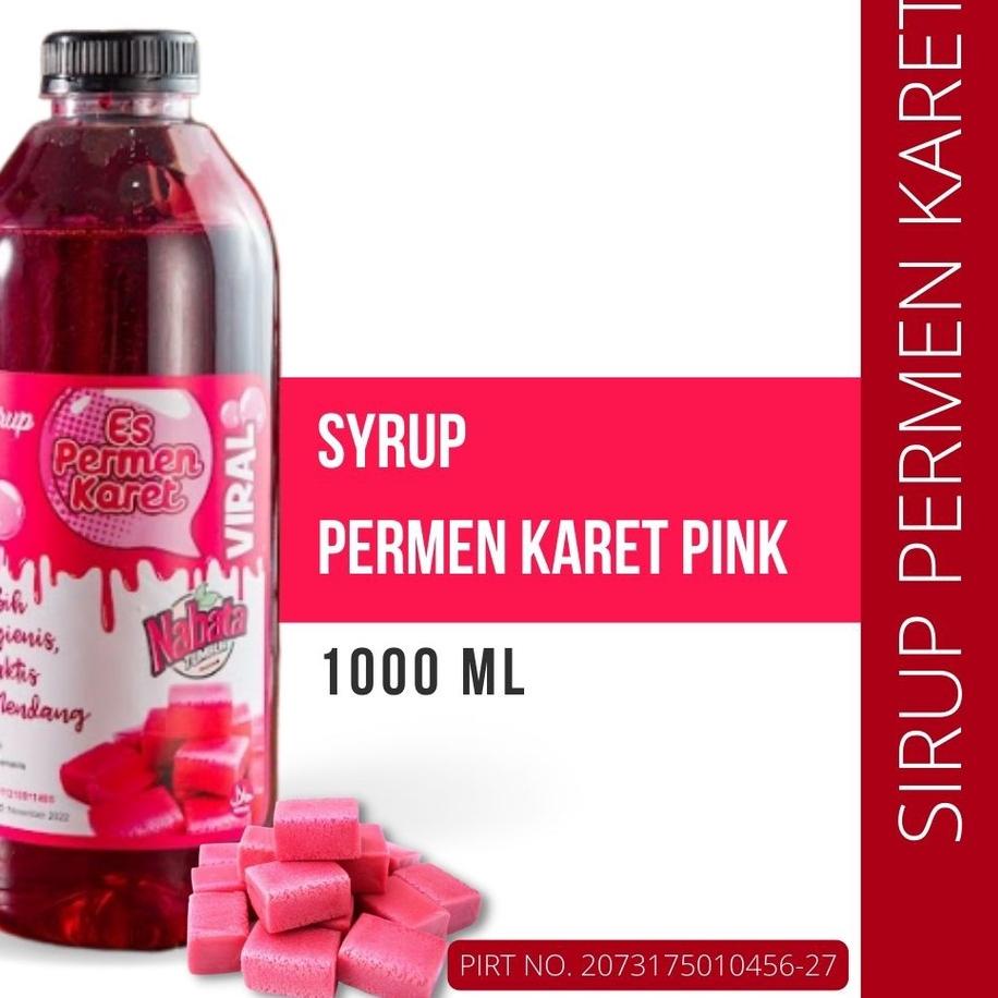 

➯ Sirup Permen Karet 1 Liter / Bubble Gum Syrup 1000 ml ✳