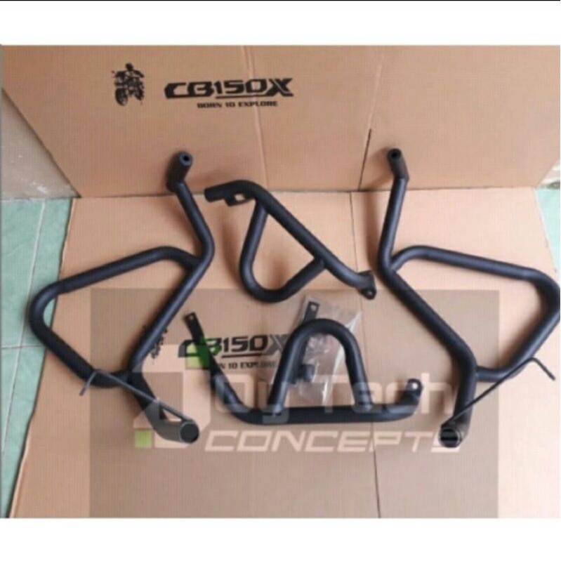 PROMO TUBULAR CB150X CRASHBAR CB150X SERIES CB150X DUDUKAN LAMPU TEMBAK