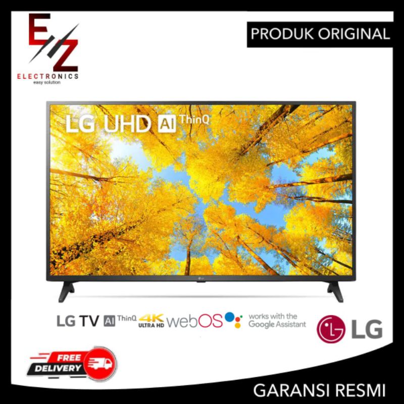 LG 50UQ7500 SMART TV 50 Inchi UHD 4K 50UQ7500PSF LED DIGITAL TV HDR AIRPLAY2 50UQ75