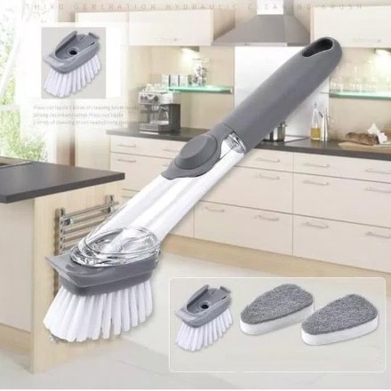 Sikat Pembersih Serbaguna Cleaning Brush dengan Dispenser Sabun Air