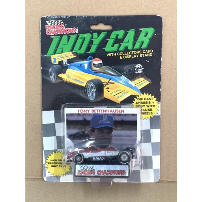 Racing Champions Indy Car Tony Bettenhausen - CARD JELEK