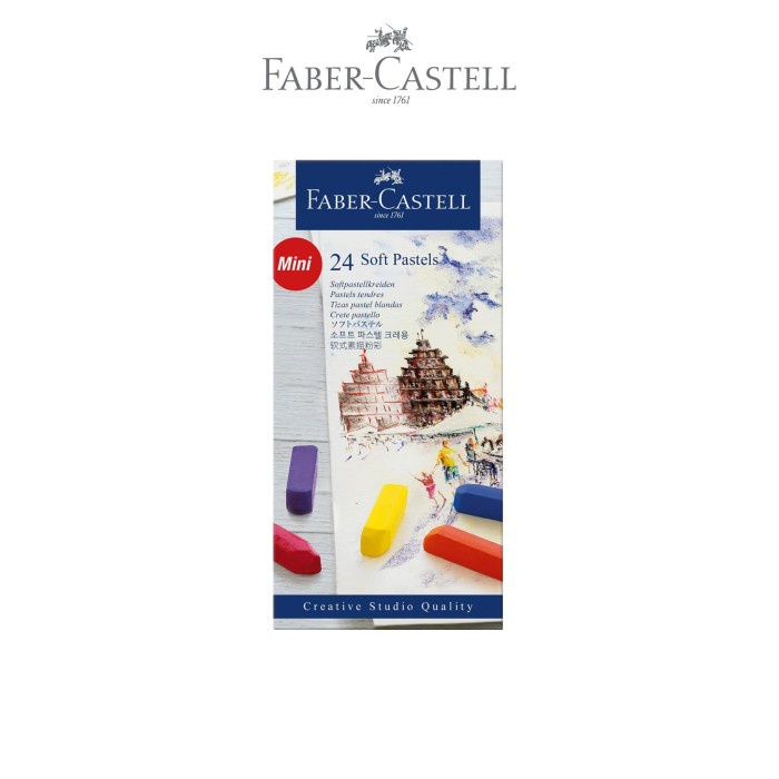 

Terlaris Faber-Castell Goldfaber Soft Pastel 24