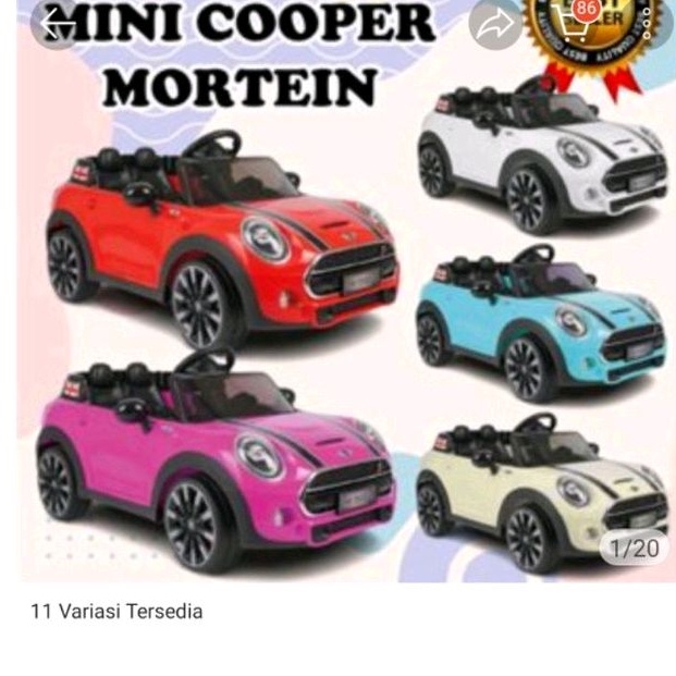 mobil mini Cooper aki
