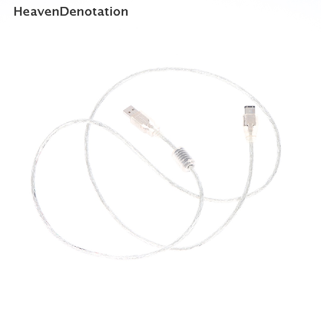 [HeavenDenotation] 1x Firewire IEEE 1394kabel Konvertor Adapter 6pin Male Ke USB 2.0 Male Kabel Konvertor HDV