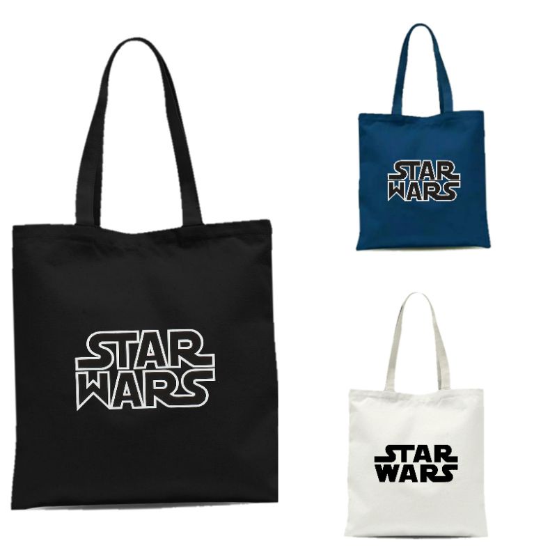 Totebag Kanvas Murah Star War /Totebag /Totebag Wanita /Totebag Murah /Tote bag Tas Kekinian