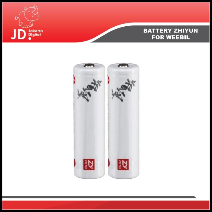 Zhiyun Li-Ion Battery 18650 2600Mah Baterai Zhiyun Weebill