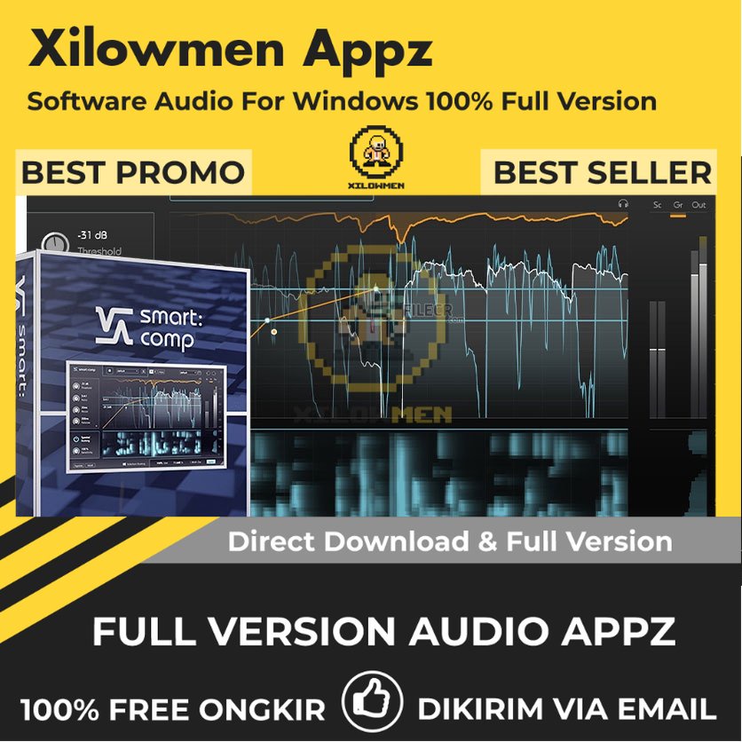 [Full Version] Sonible Smartcomp Pro Lifetime Audio Software WIN OS