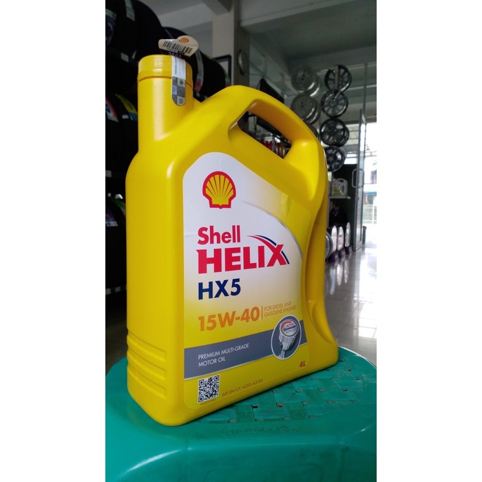 SHELL HELIX HX5 15W-40 GALON - 4 LITER HX 5