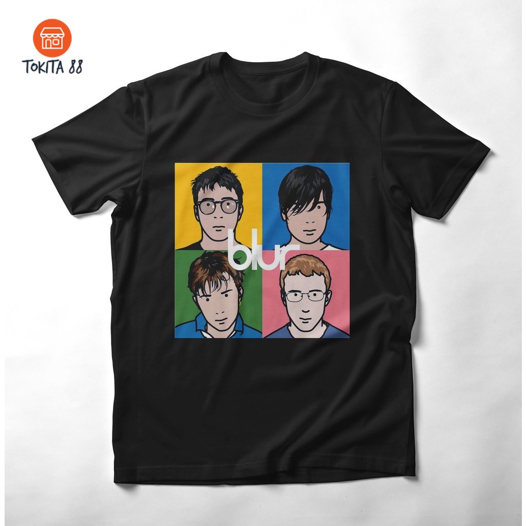 Kaos Distro BLUR BAND Premium Tshirt Music kaos music kaos band kaos distro pria