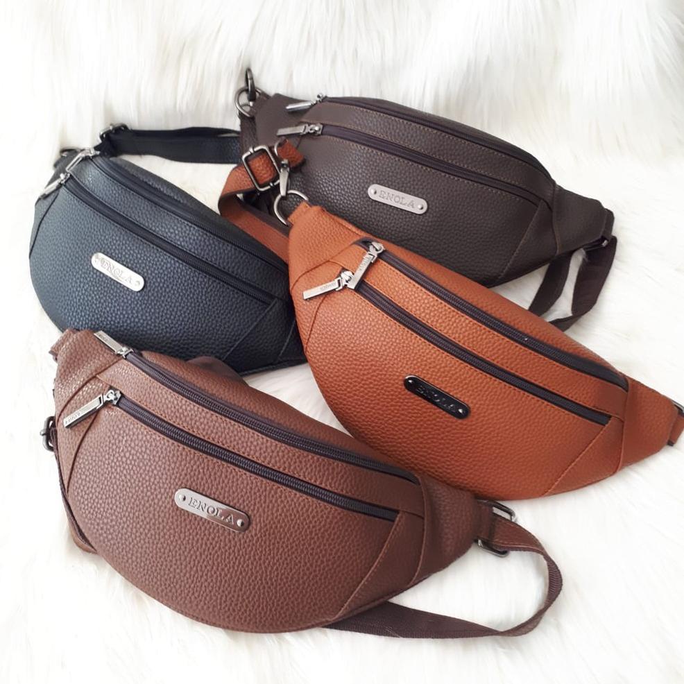 REKOMENDASI Enola Tas Pinggang Wanita Waistbag Tas Selempang Dada 9516