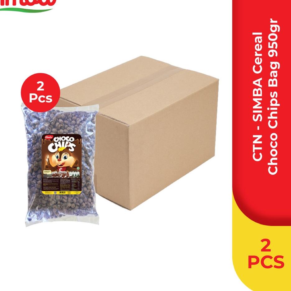 

❋ CTN - SIMBA Choco Chips Bag 2 x 950 gr MT ☪