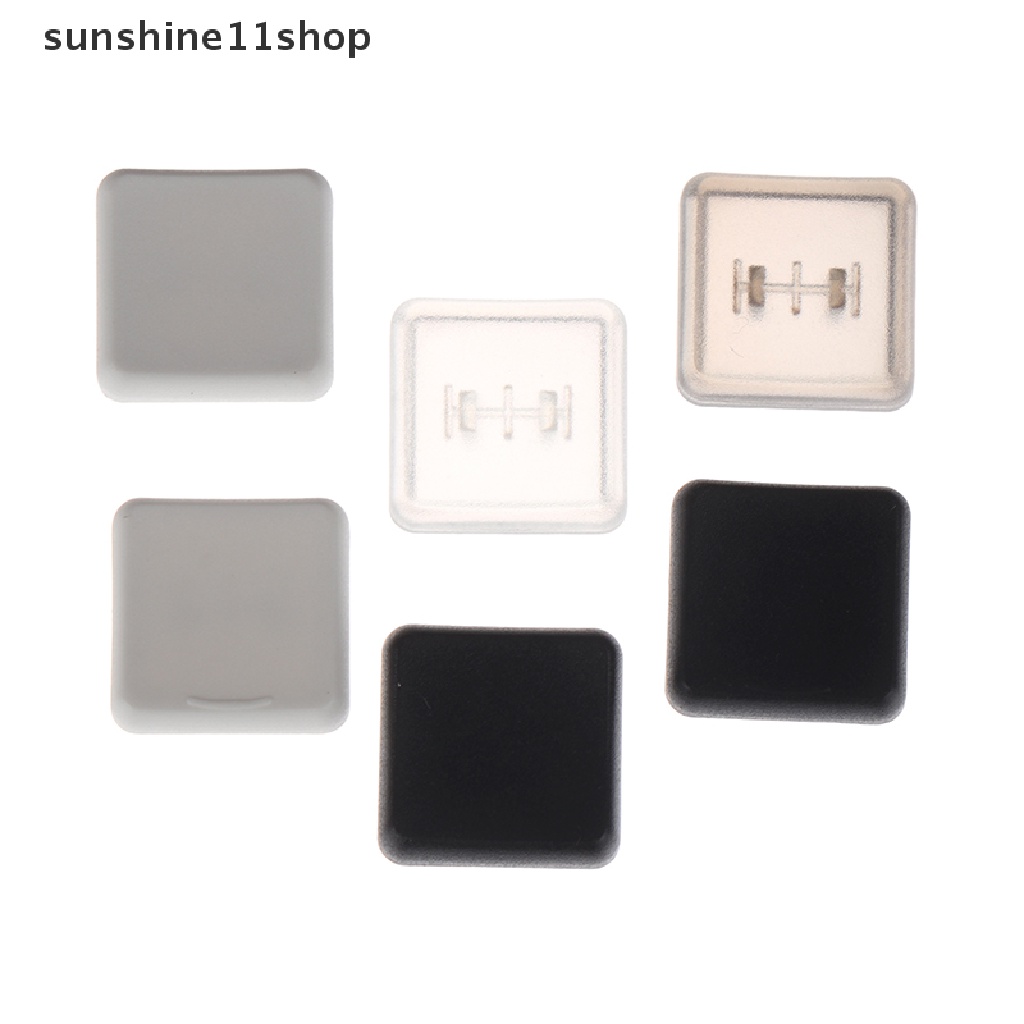 Sho 5Pcs Topi Kunci PBT Profil Rendah Choc Untuk keyboard Mekanik switch Coklat N