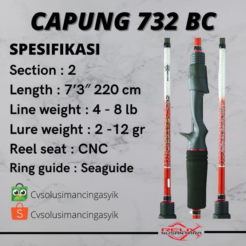 Joran Capung 732 BC Relix Nusantara