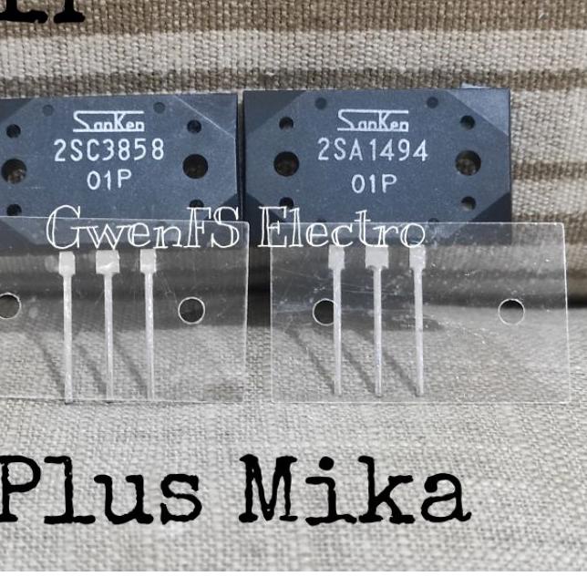 ✶ Transistor Power SANKEN 2SC3858 2SA1494 SANKEN  01P Original Super Japan ♦