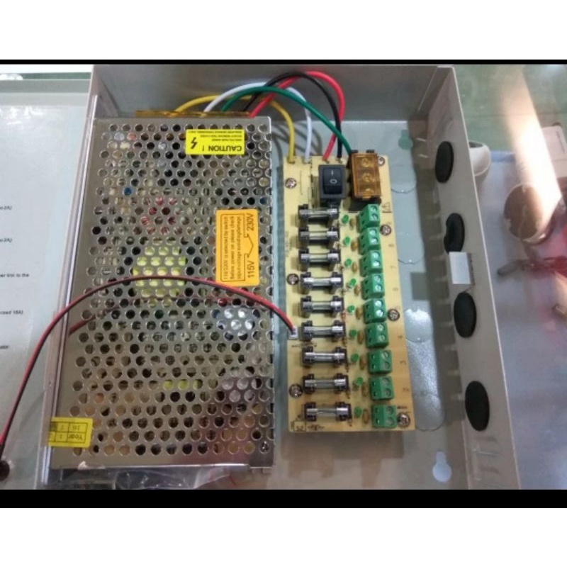 Power Supply box 12V 10A Power Supply 12v 10A