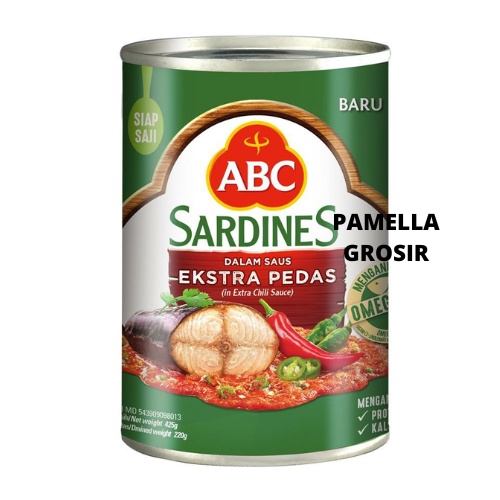 

Sarden ABC Extra Pedas 425 gr